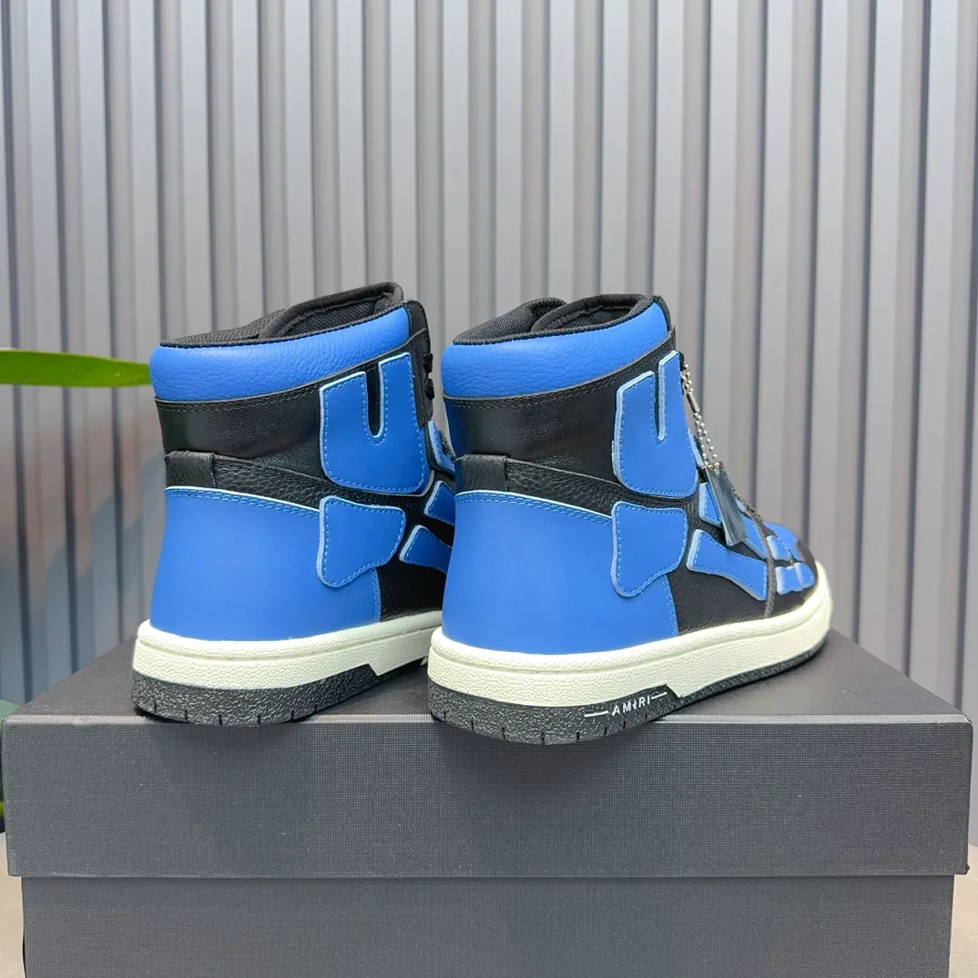 Men's shoes💰620💰 AMIRI AMIRI trendy brand hot sale🔥 Available all year round✅Couples💑 Official website synchronization Imported fabrics 1⃣️ratio 1⃣️Re-engraved, original factory special original sole, 35-45 (38.45. Non-refundable)